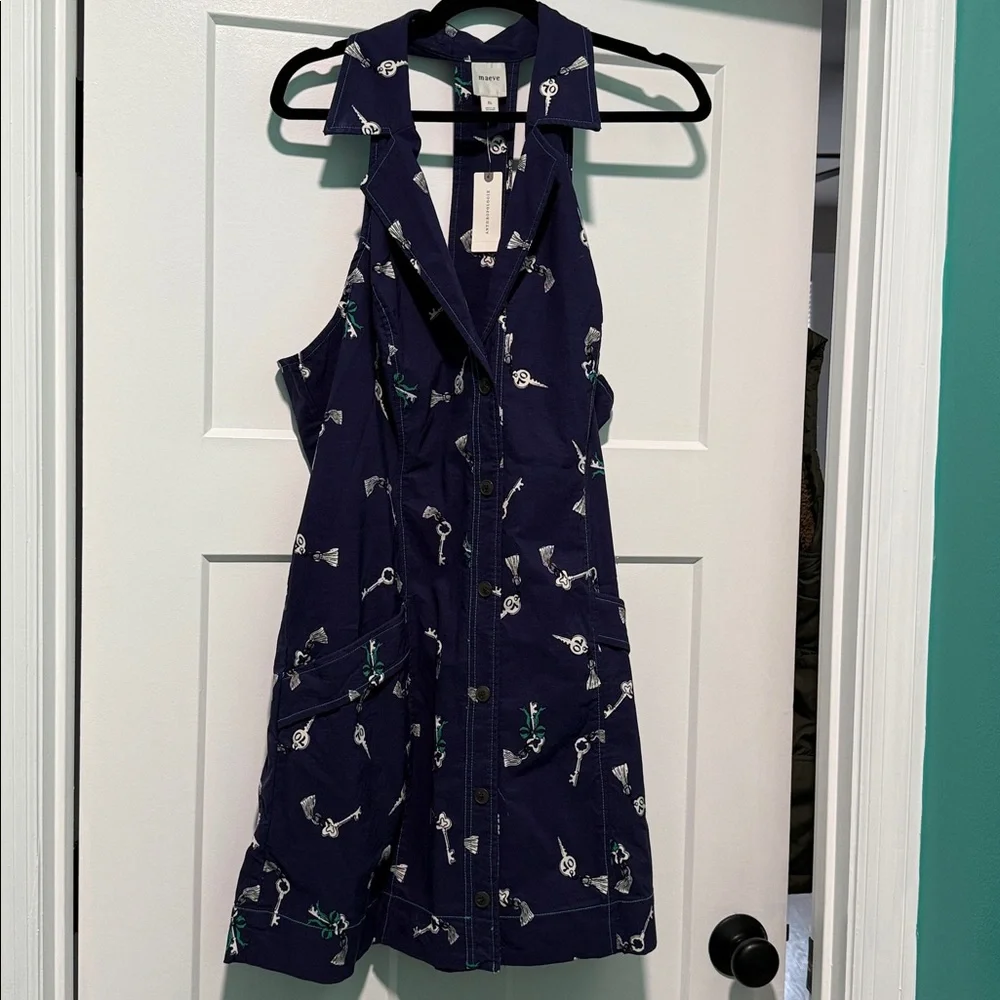 NWT Anthropologie T-back Mini Blazer Dress, size XL - Picture 8 of 11